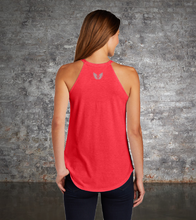 Load image into Gallery viewer, 2 Down License Plate Rocker Tank (Frost Red)