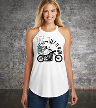 Load image into Gallery viewer, The Hannah Let it Ride Rocker Tank