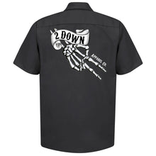 Load image into Gallery viewer, 2 Down Logo Short Sleeve Button Down Work Shirt