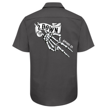 Load image into Gallery viewer, 2 Down Logo Short Sleeve Button Down Work Shirt