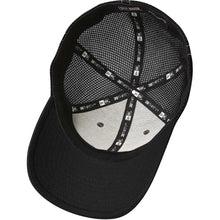 Load image into Gallery viewer, 2 Down Apparel Co. Embroidered Logo 39 THIRTY Performance Cap - Black with White Contrast Stitching