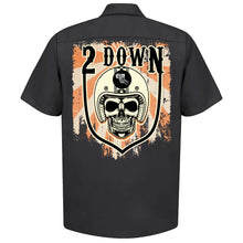 Load image into Gallery viewer, Retro Helmet Short Sleeve Work Shirt