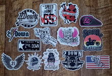 Load image into Gallery viewer, 2 Down Artwork 3" Stickers