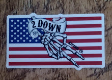 Load image into Gallery viewer, 2 Down Artwork 3" Stickers