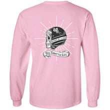Load image into Gallery viewer, Full Throttle Life Helmet LS Ultra Cotton T-Shirt