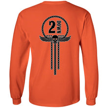 Load image into Gallery viewer, 2 Down Motorcycle Chain LS Ultra Cotton T-Shirt