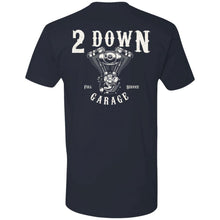 Load image into Gallery viewer, 2 Down Garage Pan Head Motor Premium Short Sleeve T-Shirt