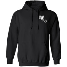 Load image into Gallery viewer, 2 Down Heart Angel Wings Pullover Hoodie