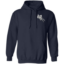 Load image into Gallery viewer, 2 Down Heart Angel Wings Pullover Hoodie