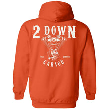 Load image into Gallery viewer, 2 Down Garage Pan Head Motor Pullover Hoodie