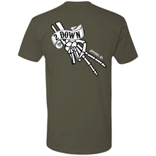 Load image into Gallery viewer, 2 Down Double Signature Finger Logo Premium Short Sleeve T-Shirt