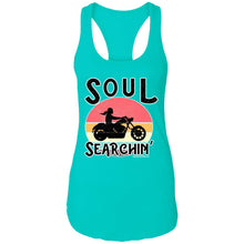 Load image into Gallery viewer, Soul Searchin' Vintage Sunset Ladies Ideal Racerback Tank