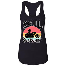 Load image into Gallery viewer, Soul Searchin' Vintage Sunset Ladies Ideal Racerback Tank