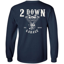 Load image into Gallery viewer, 2 Down Garage Pan Head Motor LS Ultra Cotton T-Shirt