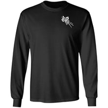 Load image into Gallery viewer, 2 Down Double Signature Finger Logo LS Ultra Cotton T-Shirt