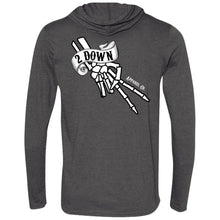 Load image into Gallery viewer, 2 Down Double Signature Finger Logo LS T-Shirt Hoodie