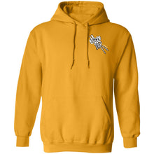 Load image into Gallery viewer, 2 Down Heart Angel Wings Pullover Hoodie