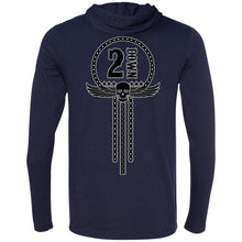 Load image into Gallery viewer, 2 Down Motorcycle Chain LS T-Shirt Hoodie