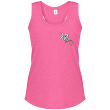 Load image into Gallery viewer, 2 Down Heart Angel Wings Women's Perfect Tri Racerback Tank