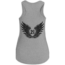 Load image into Gallery viewer, 2 Down Heart Angel Wings Women's Perfect Tri Racerback Tank