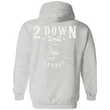 Load image into Gallery viewer, 2 Down Garage Pan Head Motor Pullover Hoodie