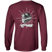 Load image into Gallery viewer, Full Throttle Life Helmet LS Ultra Cotton T-Shirt