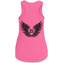 Load image into Gallery viewer, 2 Down Heart Angel Wings Women's Perfect Tri Racerback Tank