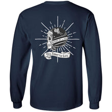Load image into Gallery viewer, Full Throttle Life Helmet LS Ultra Cotton T-Shirt
