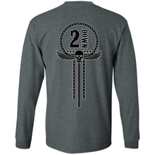 Load image into Gallery viewer, 2 Down Motorcycle Chain LS Ultra Cotton T-Shirt