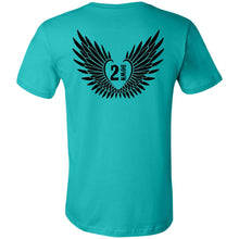 Load image into Gallery viewer, 2 Down Heart Angel Wings Relaxed Fit Premium Short-Sleeve T-Shirt