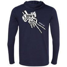 Load image into Gallery viewer, 2 Down Double Signature Finger Logo LS T-Shirt Hoodie