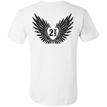 Load image into Gallery viewer, 2 Down Heart Angel Wings Relaxed Fit Premium Short-Sleeve T-Shirt