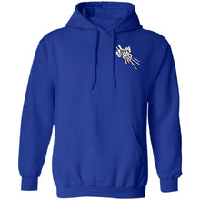 Load image into Gallery viewer, 2 Down Heart Angel Wings Pullover Hoodie