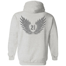 Load image into Gallery viewer, 2 Down Heart Angel Wings Pullover Hoodie