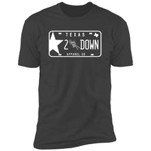 Load image into Gallery viewer, 2 Down License Plate Premium Short Sleeve T-Shirt