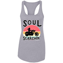 Load image into Gallery viewer, Soul Searchin' Vintage Sunset Ladies Ideal Racerback Tank