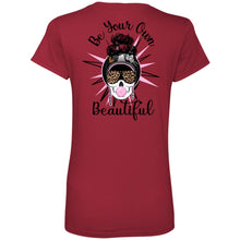 Load image into Gallery viewer, Be Your Own Beautiful Ladies' V-Neck T-Shirt