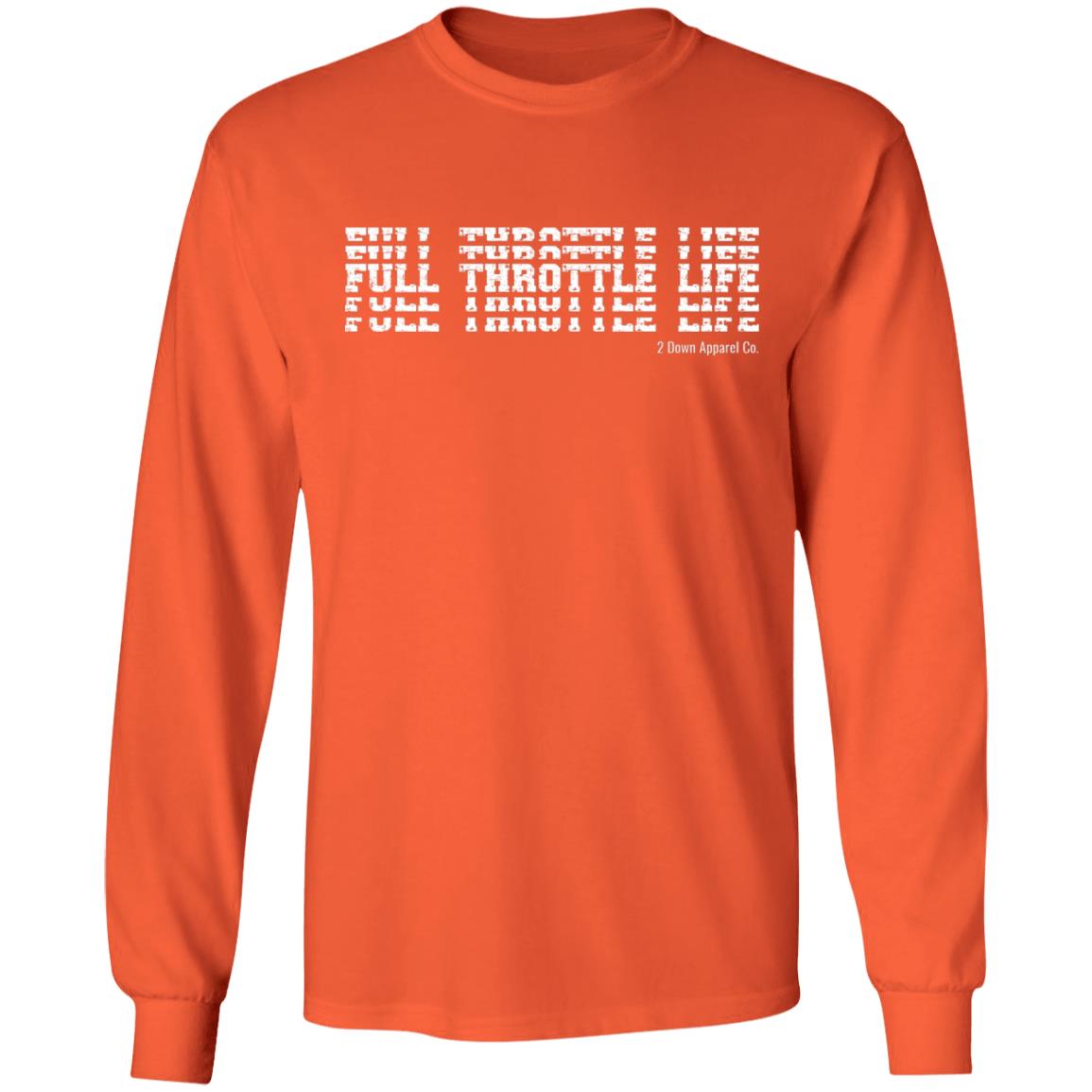 Stacked Full Throttle Life LS Ultra Cotton T-Shirt