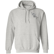 Load image into Gallery viewer, 2 Down Heart Angel Wings Pullover Hoodie