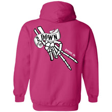 Load image into Gallery viewer, 2 Down Double Signature Finger Logo Pullover Hoodie