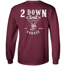 Load image into Gallery viewer, 2 Down Garage Pan Head Motor LS Ultra Cotton T-Shirt