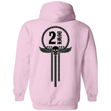 Load image into Gallery viewer, 2 Down Motorcycle Chain Pullover Hoodie