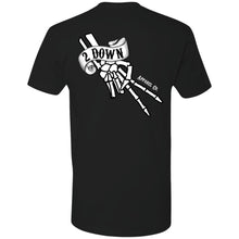 Load image into Gallery viewer, 2 Down Double Signature Finger Logo Premium Short Sleeve T-Shirt