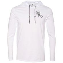 Load image into Gallery viewer, 2 Down Heart Angel Wings LS T-Shirt Hoodie