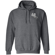 Load image into Gallery viewer, 2 Down Heart Angel Wings Pullover Hoodie