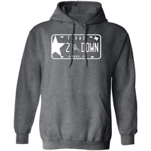 Load image into Gallery viewer, 2 Down License Plate Pullover Hoodie