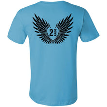 Load image into Gallery viewer, 2 Down Heart Angel Wings Relaxed Fit Premium Short-Sleeve T-Shirt