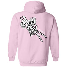 Load image into Gallery viewer, 2 Down Double Signature Finger Logo Pullover Hoodie