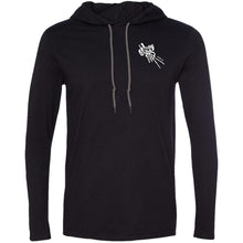 Load image into Gallery viewer, 2 Down Double Signature Finger Logo LS T-Shirt Hoodie
