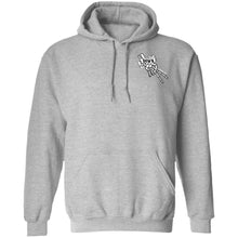Load image into Gallery viewer, 2 Down Heart Angel Wings Pullover Hoodie